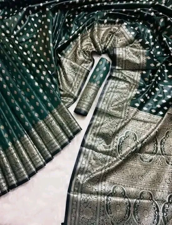 স্পেশাল কাতান পরীমণি গিফট শাড়ি কম্বো😍 - Image 2