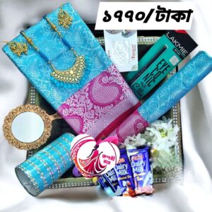 অরিজিনাল টাংগাইলের কাঞ্জিভরম সফট সিল্ক শাড়ি কম্বো 😍