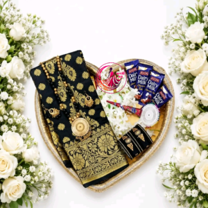 রেগুলার কাতান শাড়ি কম্বো 🎁
